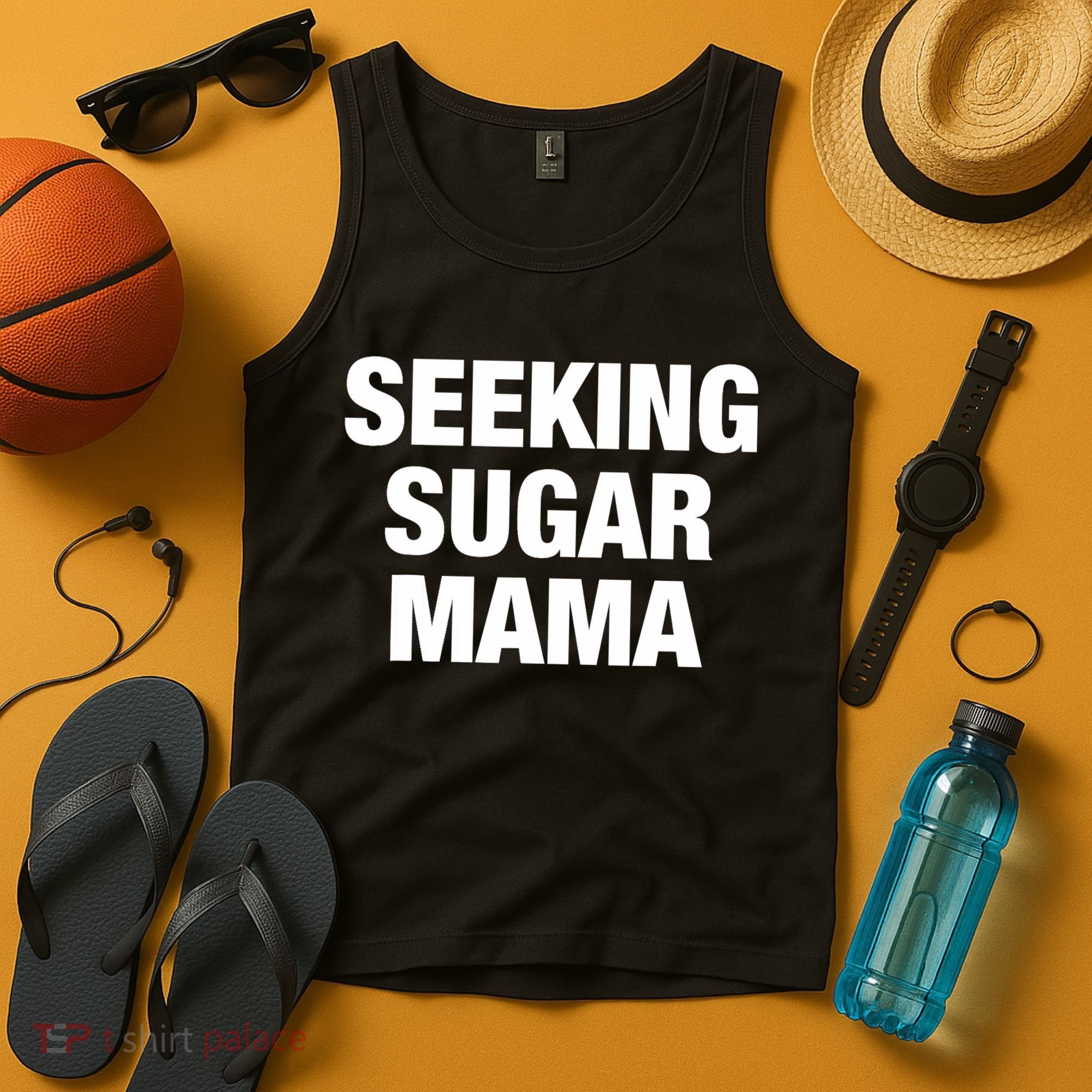 Seeking Sugar Mama Mother's Day Funny Tank Top
