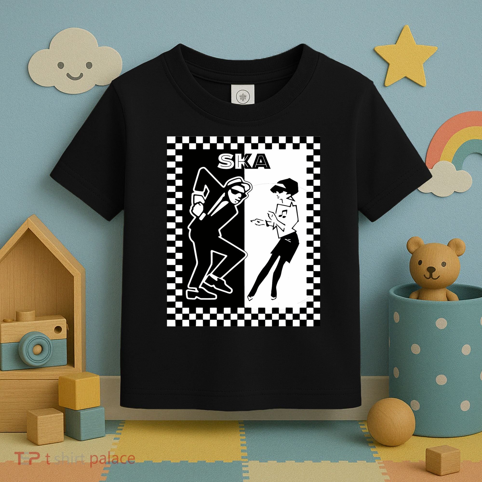 Ska Ska Music Clothing Ska Reggae Toddler T-Shirt
