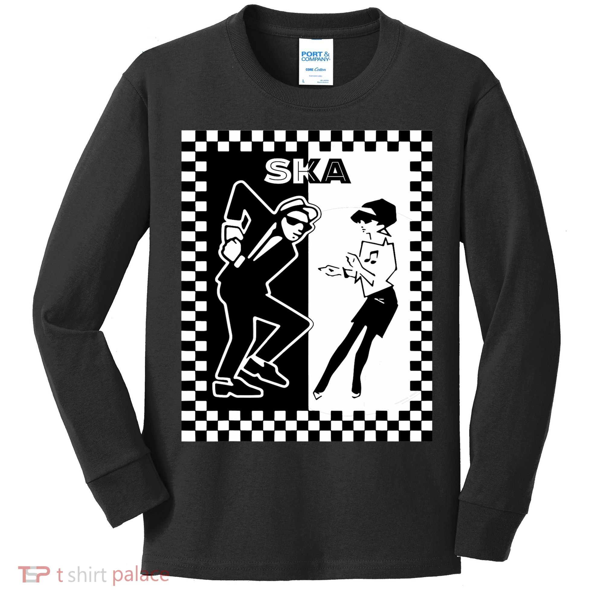 Ska Ska Music Clothing Ska Reggae Kids Long Sleeve Shirt