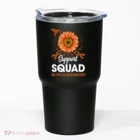 Support Squad Multiple Sclerosis Awareness Sunflower Tumbler thumb 0