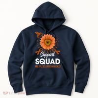 Support Squad Multiple Sclerosis Awareness Sunflower Hoodie thumb 0