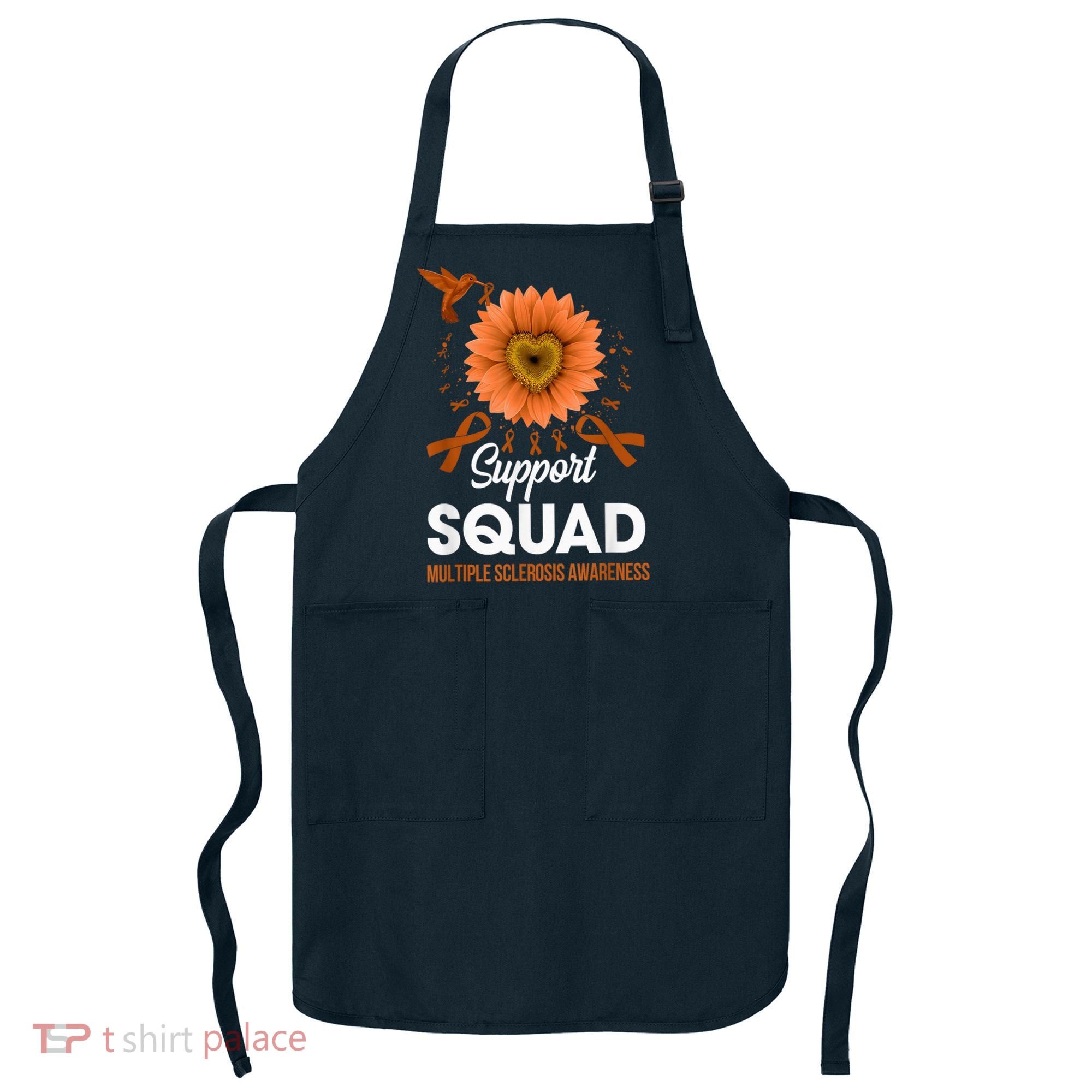 Support Squad Multiple Sclerosis Awareness Sunflower Apron