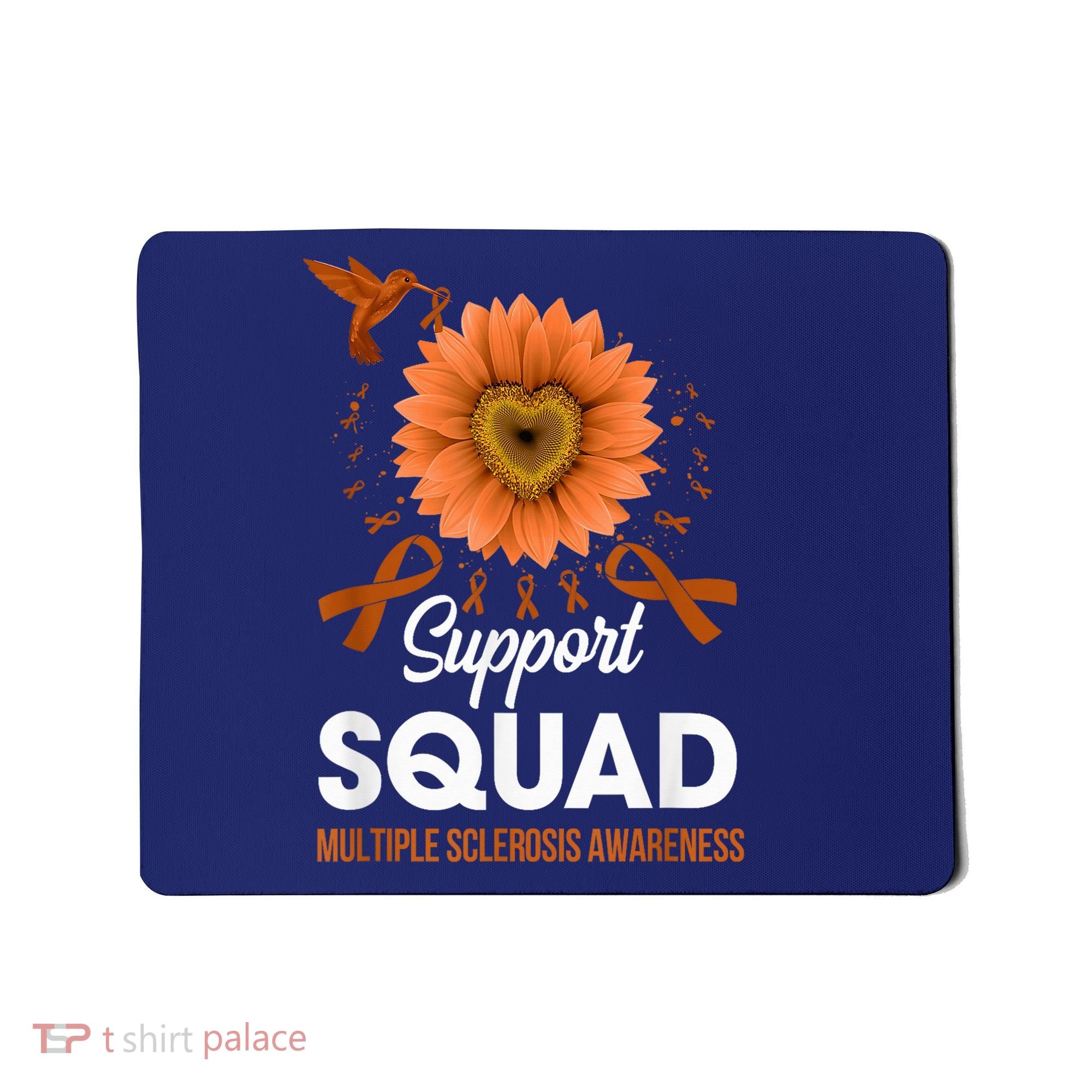 Support Squad Multiple Sclerosis Awareness Sunflower Mousepad