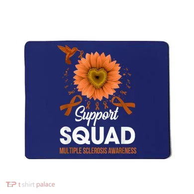 Support Squad Multiple Sclerosis Awareness Sunflower Mousepad