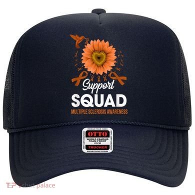 Support Squad Multiple Sclerosis Awareness Sunflower Hat