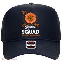 Support Squad Multiple Sclerosis Awareness Sunflower Hat thumb 0