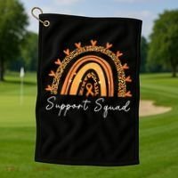 Support Squad Multiple Sclerosis Awareness Survivor Golf Towel thumb 1