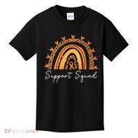 Support Squad Multiple Sclerosis Awareness Survivor Kids T-Shirt thumb 0