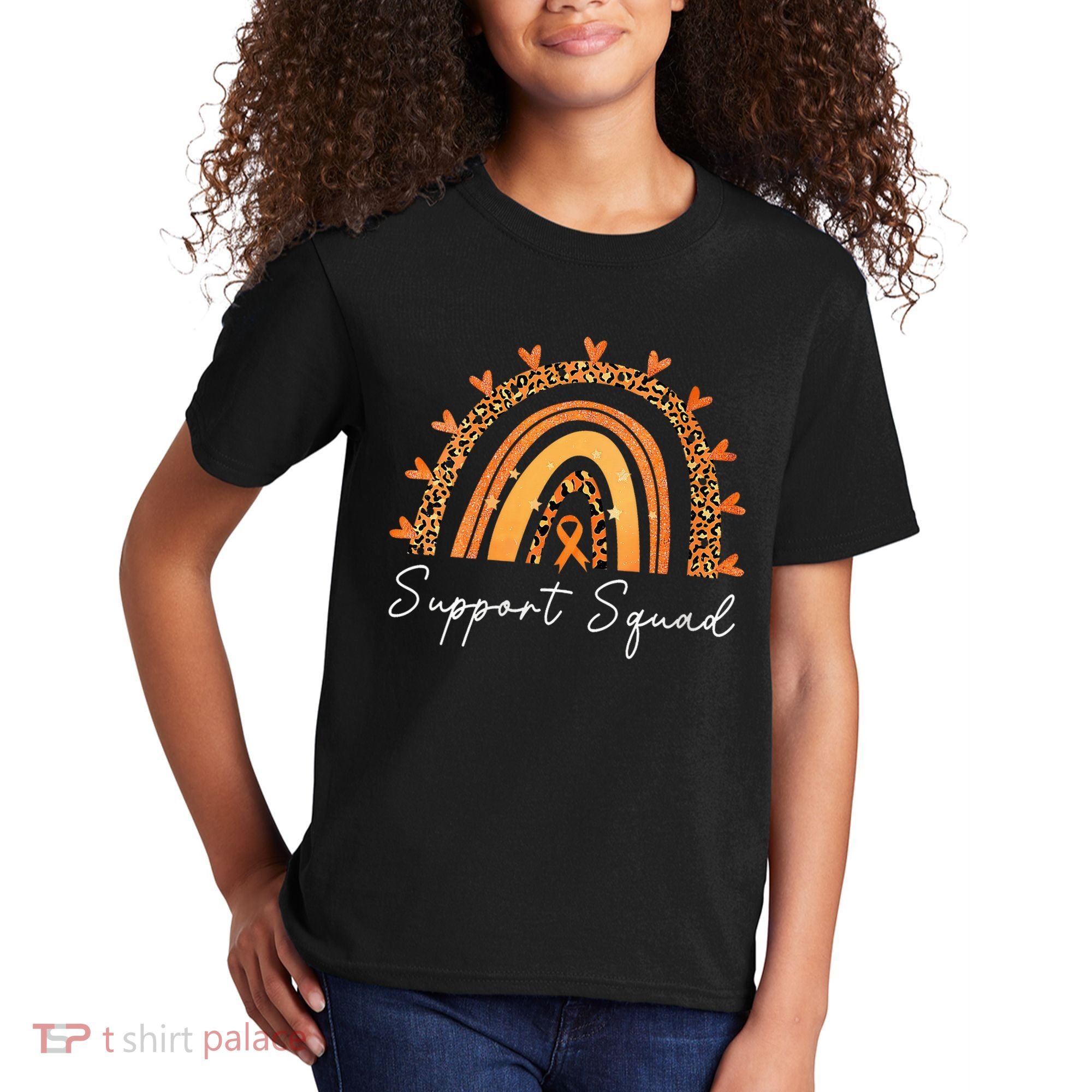 Support Squad Multiple Sclerosis Awareness Survivor Kids T-Shirt