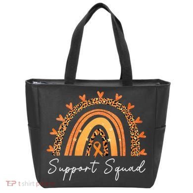 Support Squad Multiple Sclerosis Awareness Survivor Tote Bag