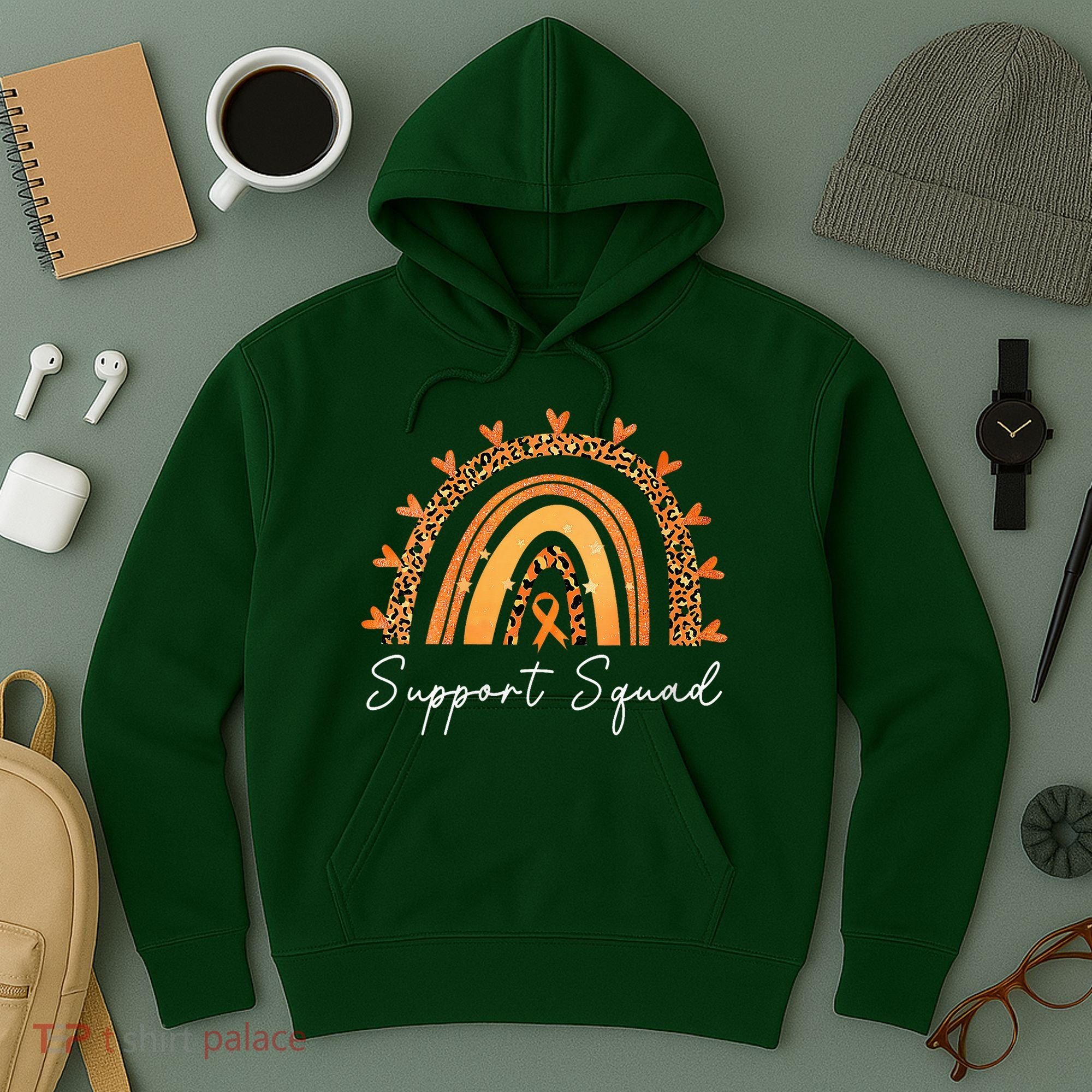 Support Squad Multiple Sclerosis Awareness Survivor Hoodie