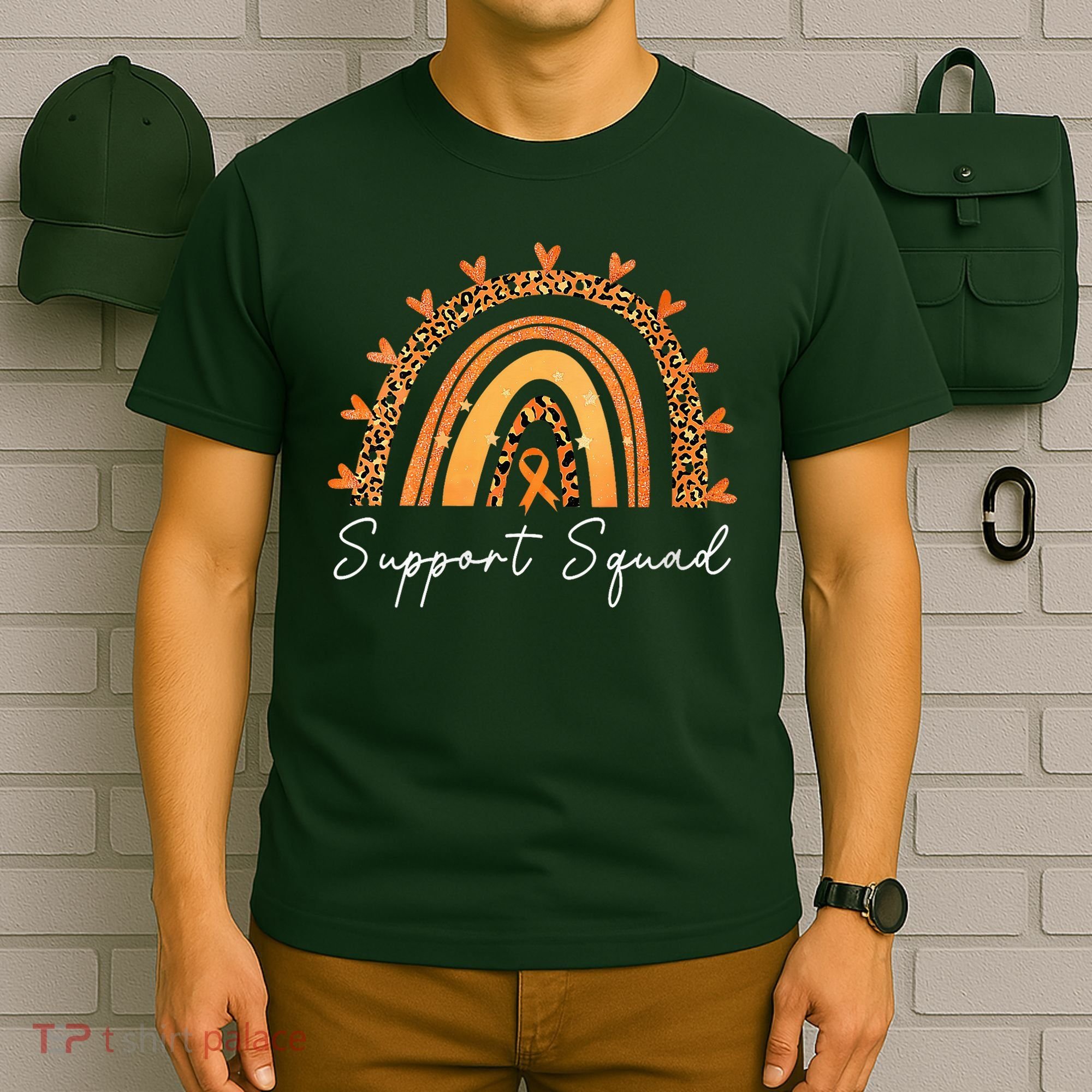 Support Squad Multiple Sclerosis Awareness Survivor T-Shirt