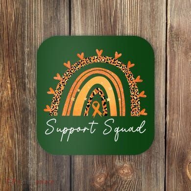 Support Squad Multiple Sclerosis Awareness Survivor Coaster
