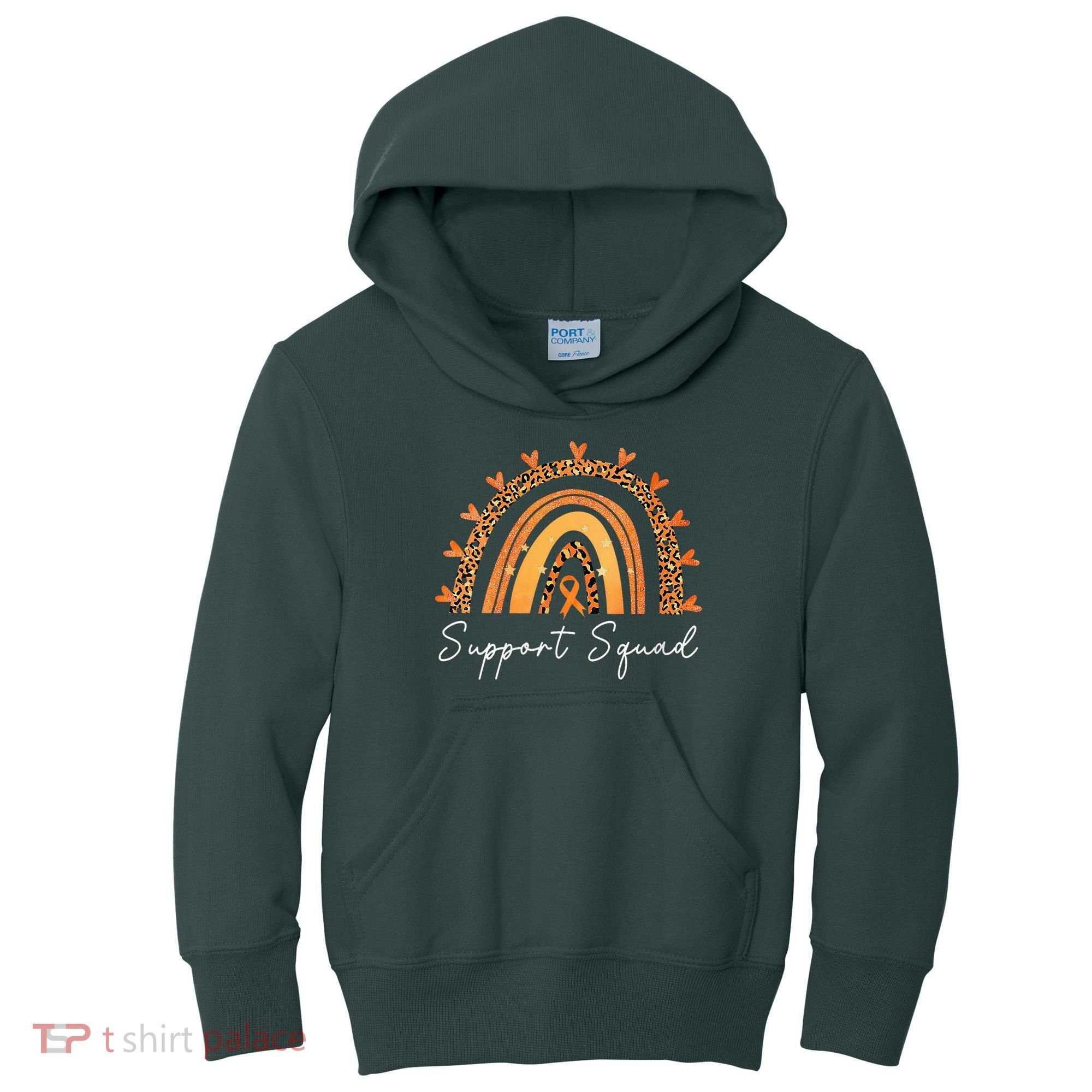 Support Squad Multiple Sclerosis Awareness Survivor Kids Hoodie
