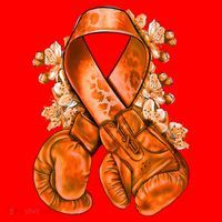 Support Squad Multiple Sclerosis Awareness Santa Hat thumb 1
