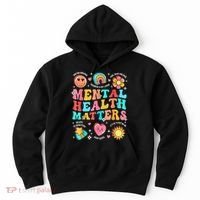 Support Squad Mental Health Awareness Lime Green Hoodie thumb 0