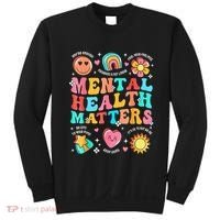 Support Squad Mental Health Awareness Lime Green Sweatshirt thumb 0