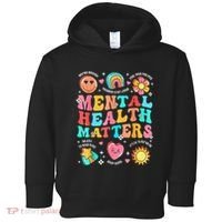 Support Squad Mental Health Awareness Lime Green Toddler Hoodie thumb 0