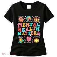 Support Squad Mental Health Awareness Lime Green Women's T-Shirt thumb 0