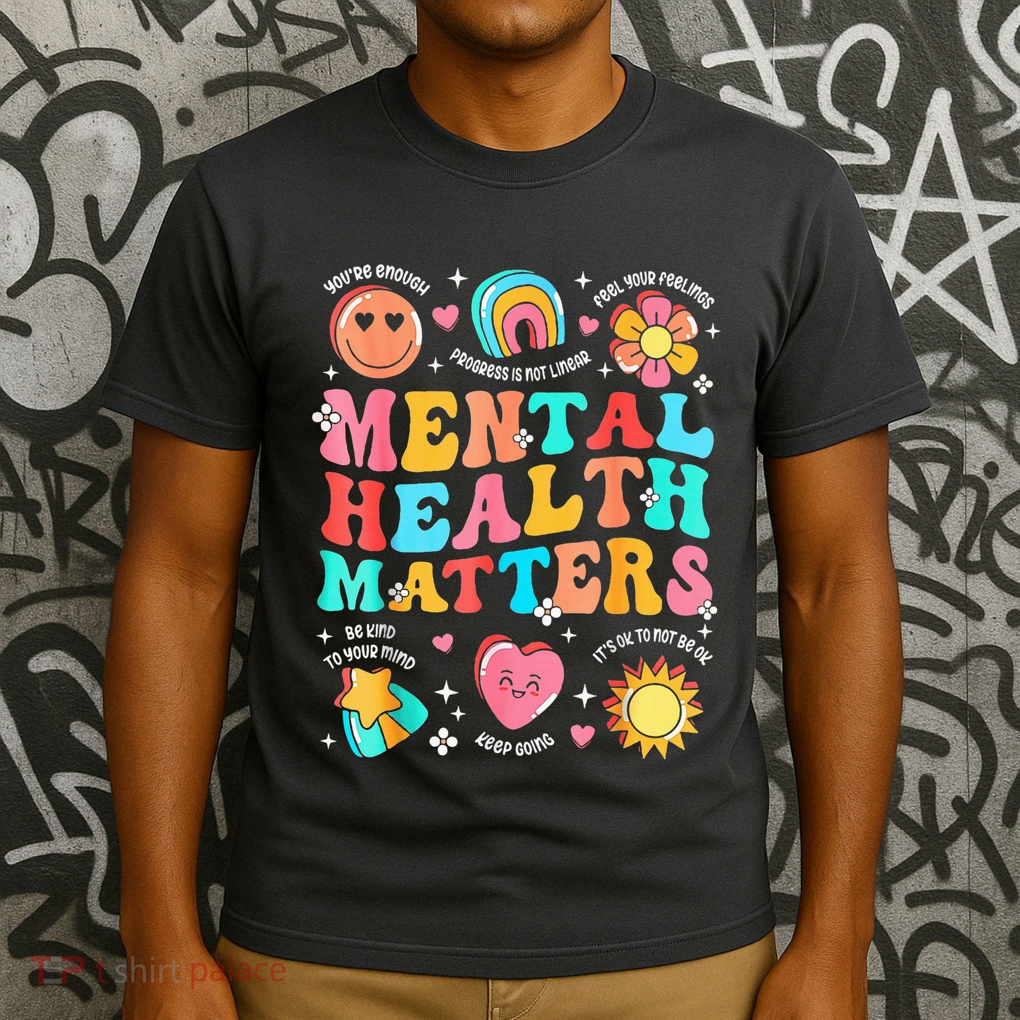 Support Squad Mental Health Awareness Lime Green T-Shirt