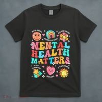 Support Squad Mental Health Awareness Lime Green T-Shirt thumb 4