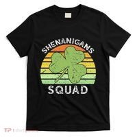Shenanigans Squad Matching Vintage St Patricks Day Group Fun T-Shirt thumb 0