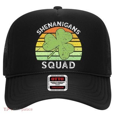 Shenanigans Squad Matching Vintage St Patricks Day Group Fun Hat