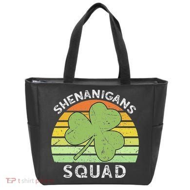 Shenanigans Squad Matching Vintage St Patricks Day Group Fun Bag