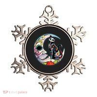 Sugar Skull Moon Cat Mexican Day Of Dead Dia De Los Muertos Ornament thumb 0