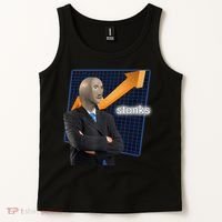 Stonks Surreal Memes Funny Stock Tank Top thumb 2