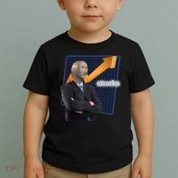 Stonks Surreal Memes Funny Stock Toddler T-Shirt thumb 2