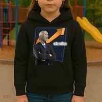 Stonks Surreal Memes Funny Stock Kids Hoodie thumb 3