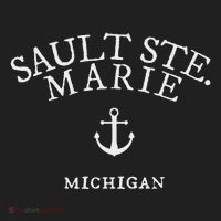 Sault Ste. Marie Michigan Nautical Ocean Hat thumb 2