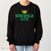 Sidewalk Side Mardi Gras Funny Festival Parade Costume Women's Sweatshirt thumb 0