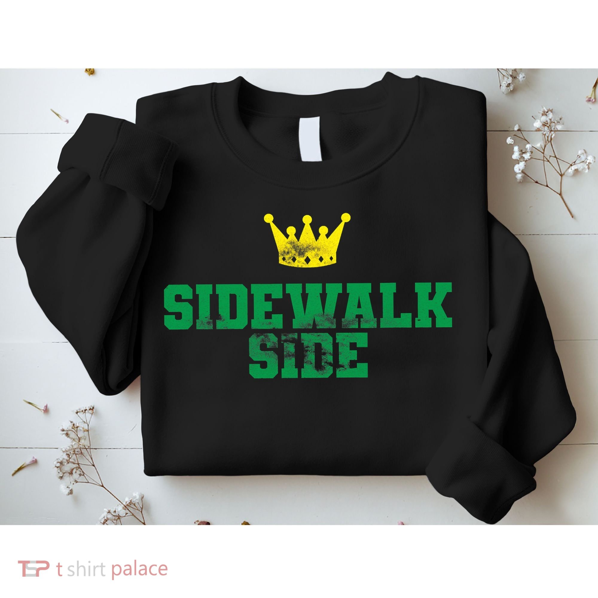 Sidewalk Side Mardi Gras Funny Festival Parade Costume Sweatshirt