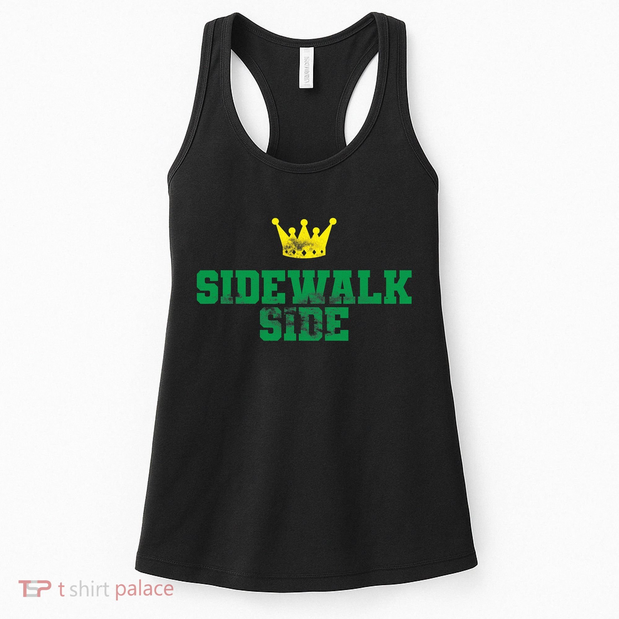 Sidewalk Side Mardi Gras Funny Festival Parade Costume Women's Tank Top