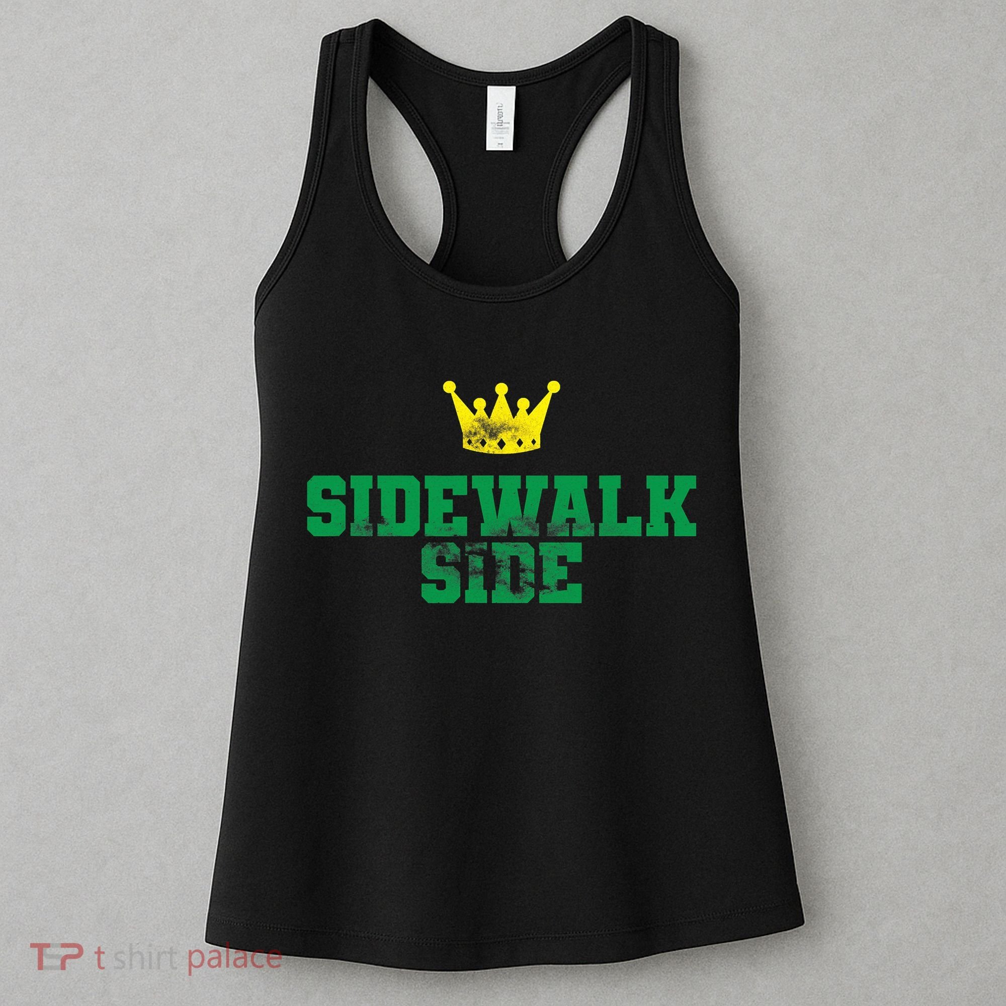 Sidewalk Side Mardi Gras Funny Festival Parade Costume Women's Tank Top