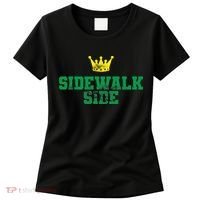 Sidewalk Side Mardi Gras Funny Festival Parade Costume Women's T-Shirt thumb 0