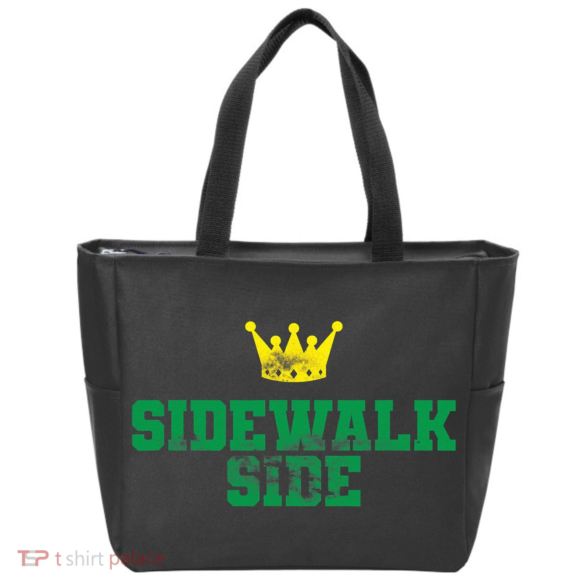 Sidewalk Side Mardi Gras Funny Festival Parade Costume Tote Bag