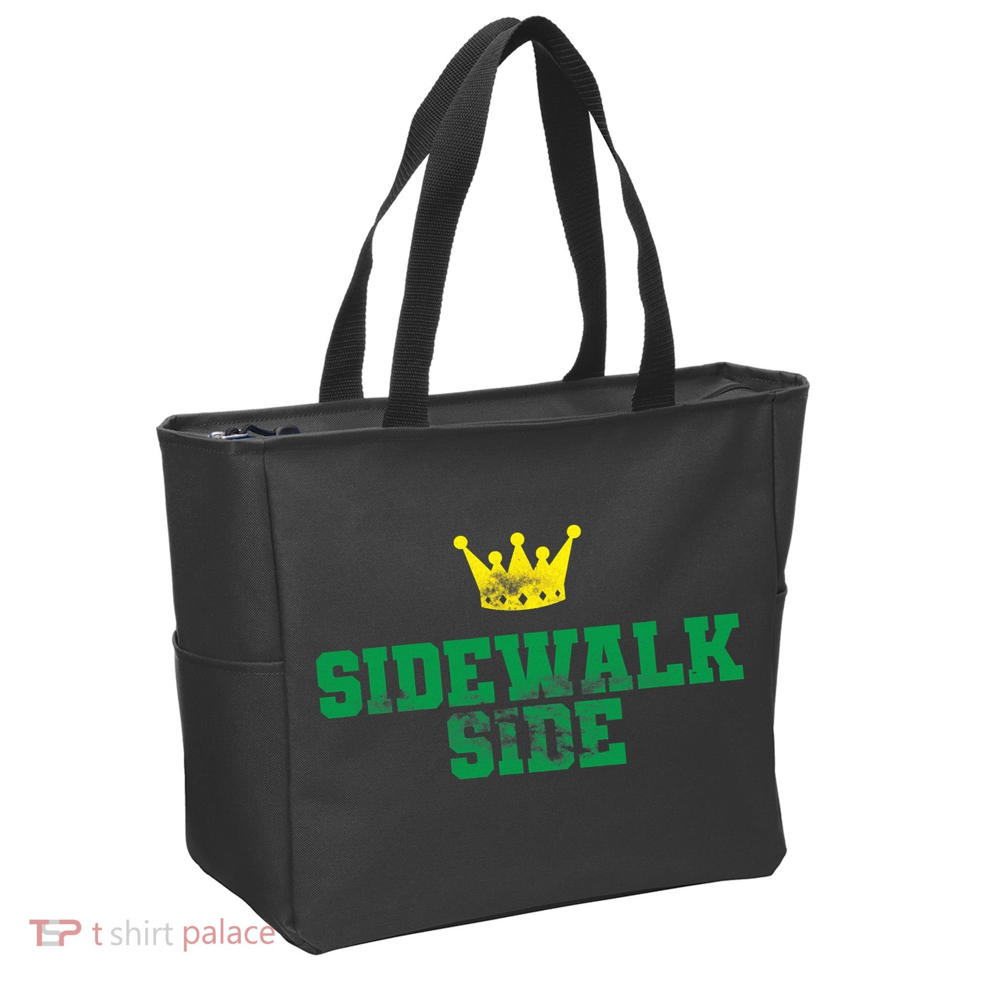 Sidewalk Side Mardi Gras Funny Festival Parade Costume Tote Bag