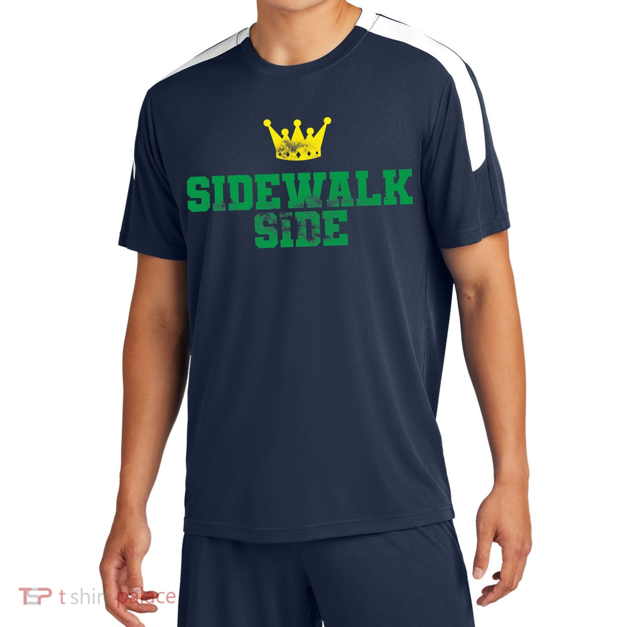 Sidewalk Side Mardi Gras Funny Festival Parade Costume Sport-Tek Competitor United Soccer Jersey