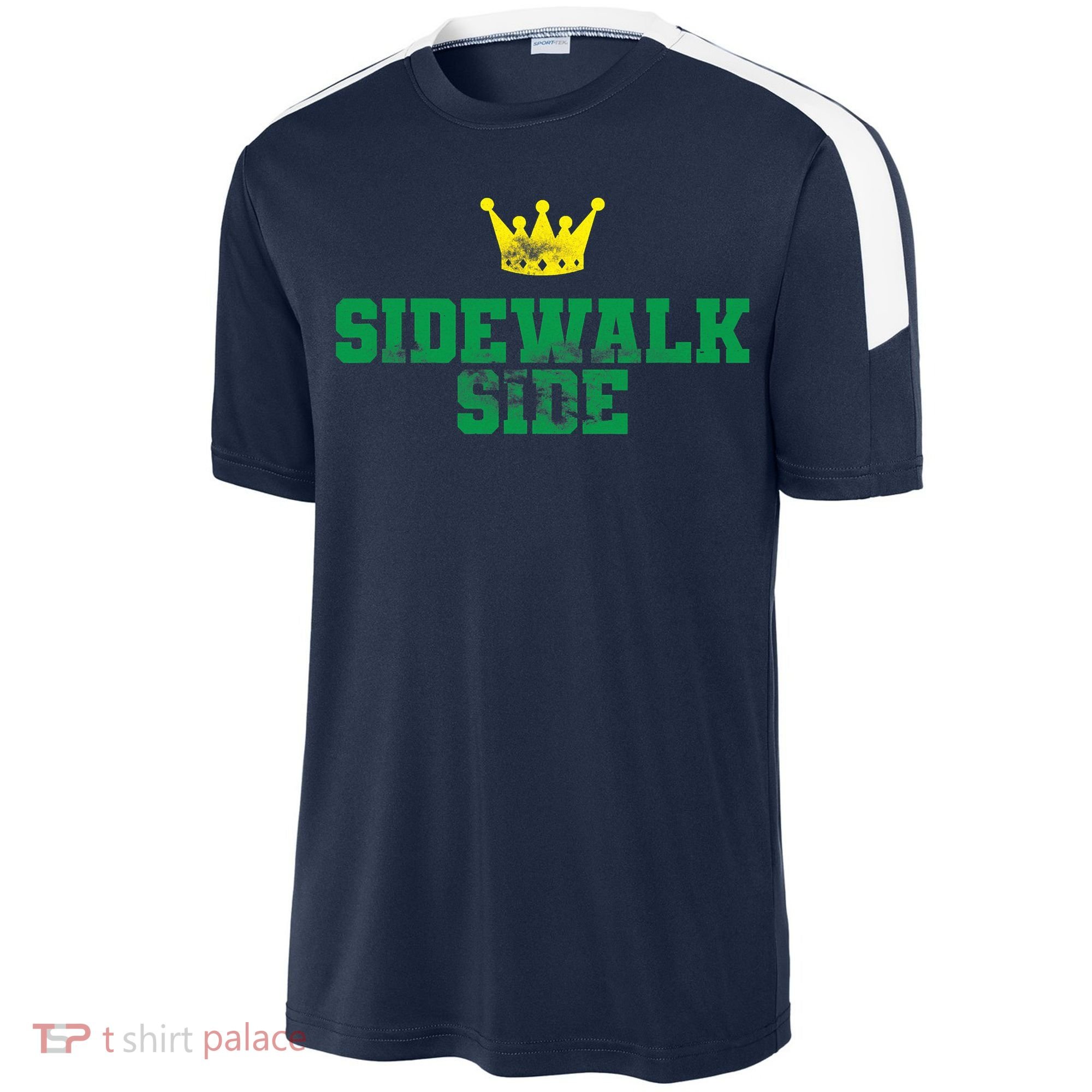 Sidewalk Side Mardi Gras Funny Festival Parade Costume Sport-Tek Competitor United Soccer Jersey