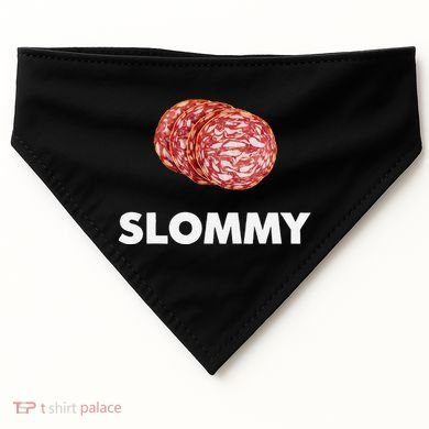Slommy Salami Meme Oddly Specific Funny Memes Internet Memes USA-Made Doggie Bandana