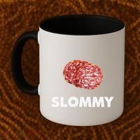 Slommy Salami Meme Oddly Specific Funny Memes Internet Memes Coffee Mug thumb 2
