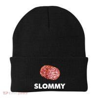 Slommy Salami Meme Oddly Specific Funny Memes Internet Memes Beanie thumb 0