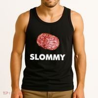 Slommy Salami Meme Oddly Specific Funny Memes Internet Memes Tank Top thumb 3