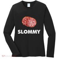 Slommy Salami Meme Oddly Specific Funny Memes Internet Memes Women's Long Sleeve Shirt thumb 0