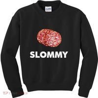 Slommy Salami Meme Oddly Specific Funny Memes Internet Memes Kids Sweatshirt thumb 0