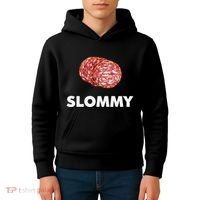 Slommy Salami Meme Oddly Specific Funny Memes Internet Memes Kids Hoodie thumb 4