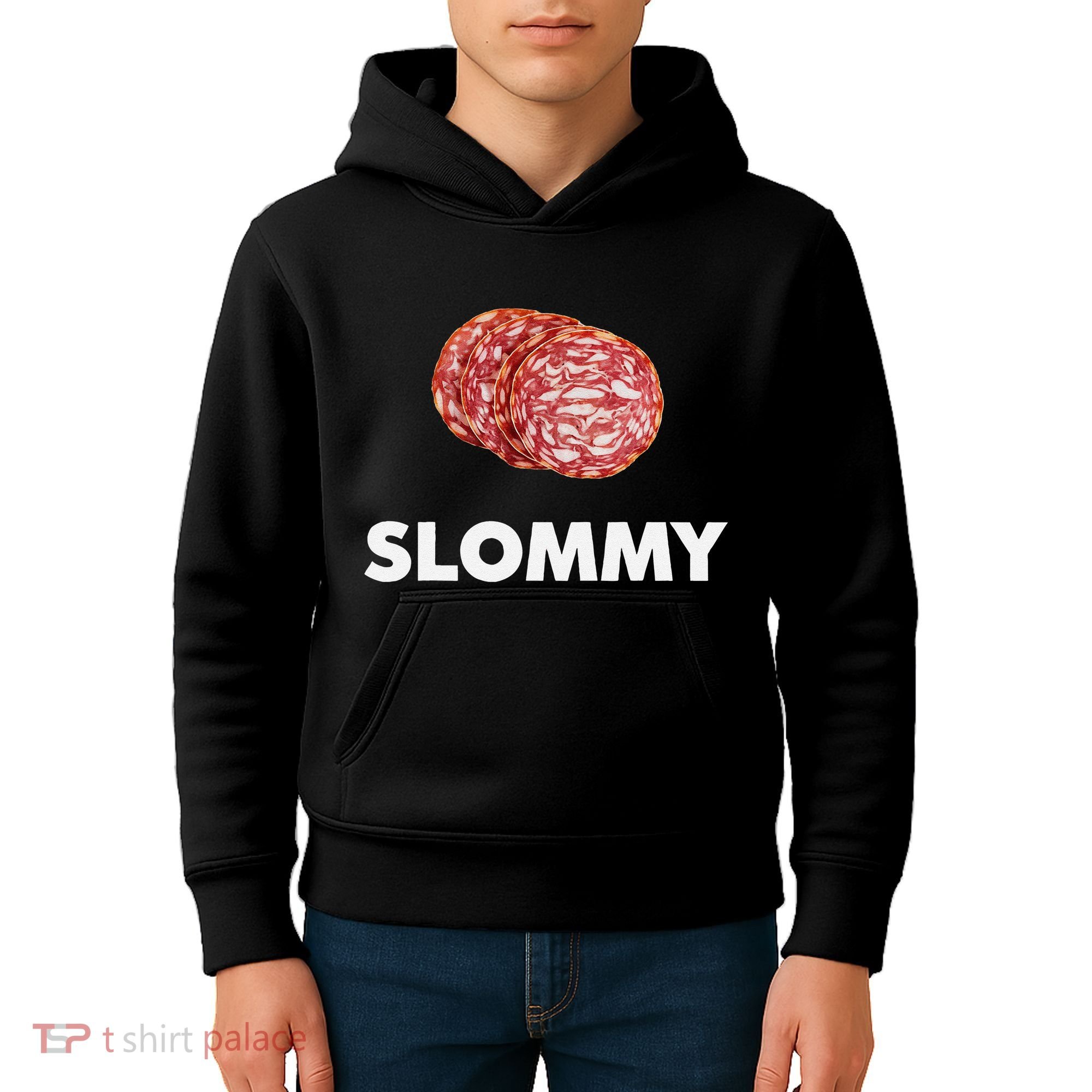 Slommy Salami Meme Oddly Specific Funny Memes Internet Memes Kids Hoodie